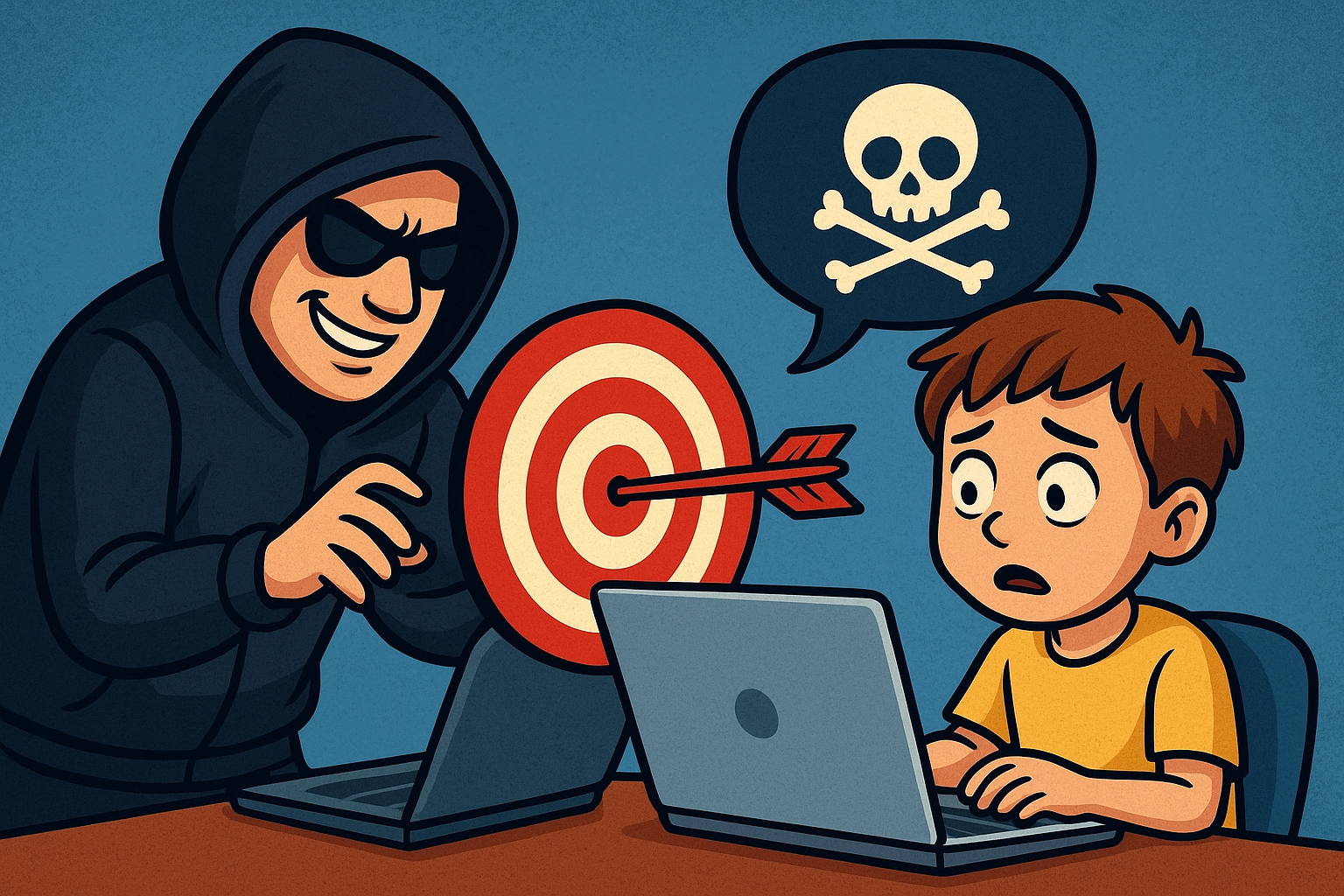 Targeted cybercrime for kids